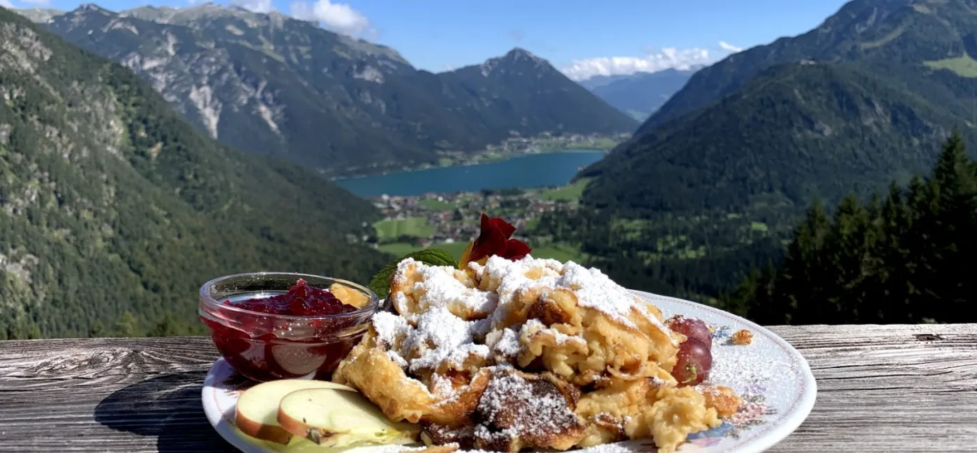 Panorama Achensee Urlaubsbild Essen