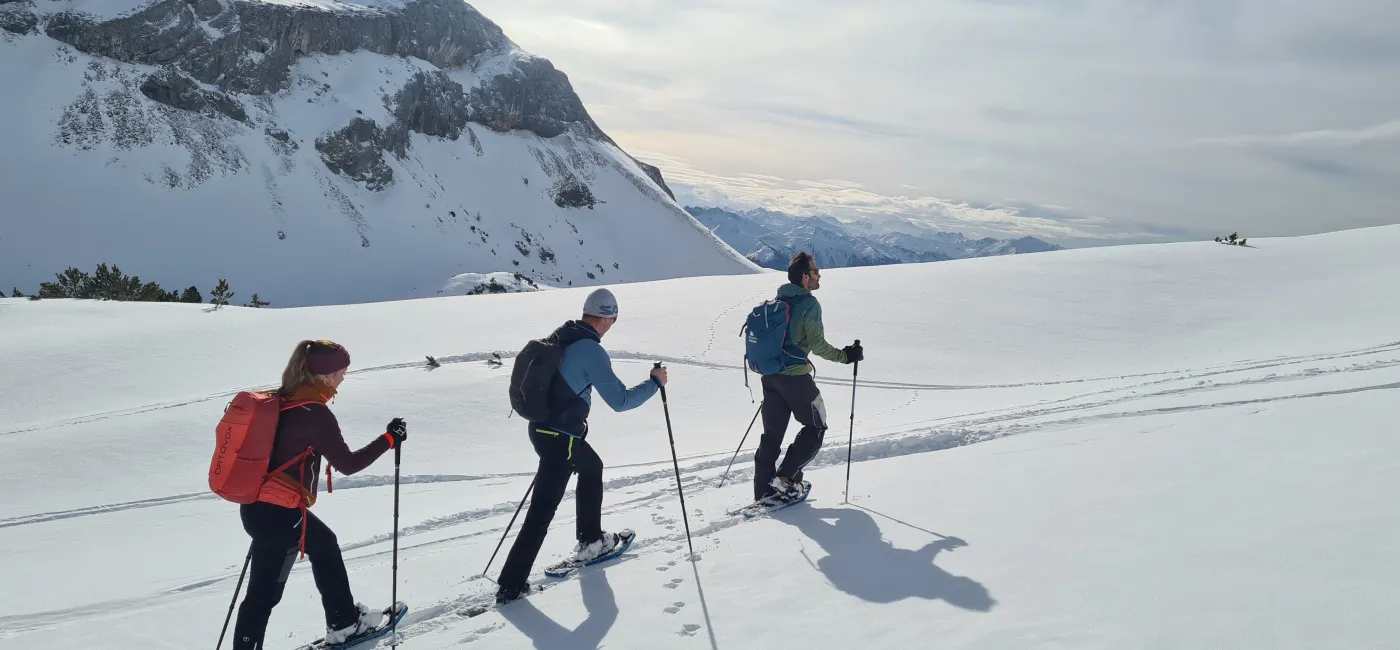 Schneeschuhwanderung im Rofangebirge