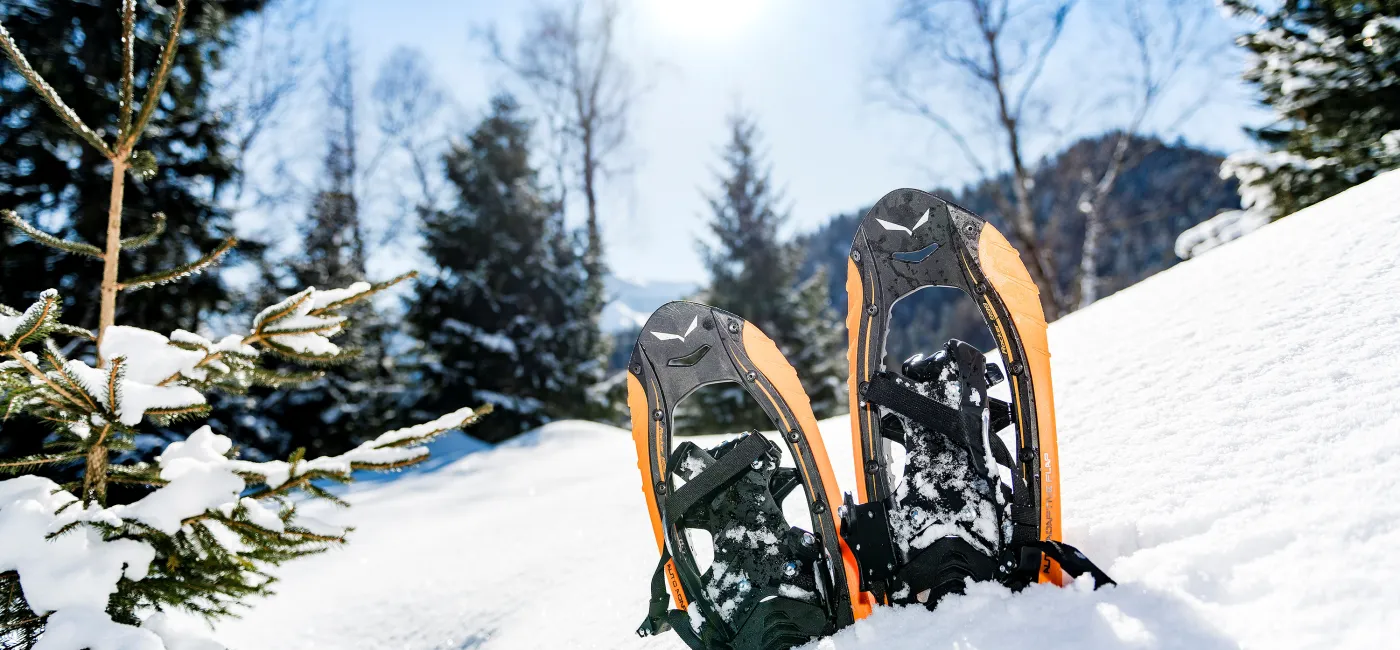 Schneeschuhe Schnee winter sonne achensee Tiroler Alpen