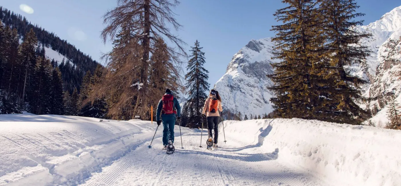 Falzthurntal Karwendelgebirge Winter