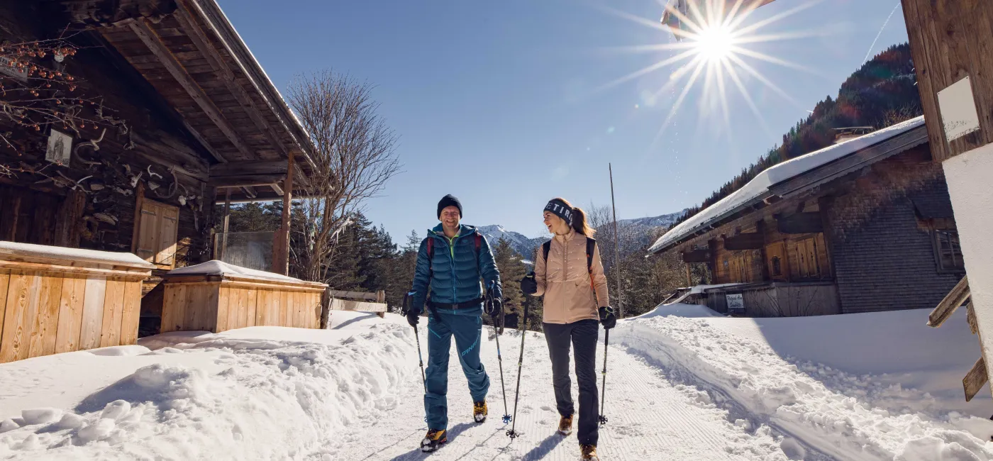 Winterwandern im Naturpark Karwendel