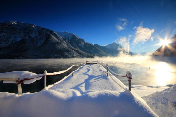 Achensee im Winter